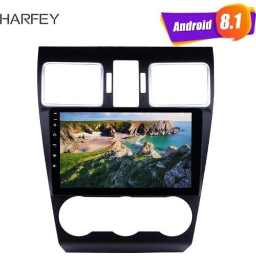 Harfey TouchScreen 9" Android 8.1 Radio Bluetooth GPS Navi For 2015 2016 2017 Subaru Forester Support 3G WiFi TPMS DVR OBD II