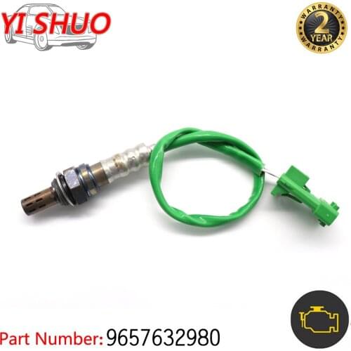 XUAN Lambda Oxygen Sensor Air Fuel Ratio Sensor 9657632980 For Citroen C2 C3 C4 Nemo Peugeot 206 207 Partner Fiat Qubo Fiorino