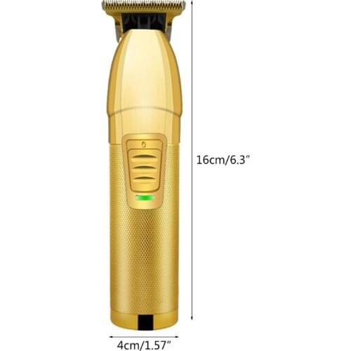 Hair Clippers Professional Barber Shavers Machine Rechargeable Cordless T-blade Haircutting Tools