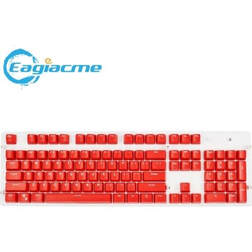 Eagiacme 104Keys OEM ABS Plastic Esports Gaming Keycap Mechanical Keycap Caps for Gaming Mechanical Keyboards Keycap Replacement