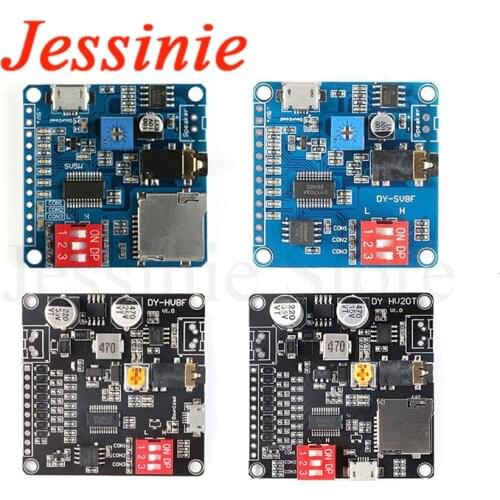 Voice Playback Module MP3 Music Player UART I/O Trigger Amplifier Board DY-SV17F DY-SV5W DY-SV8F DY-HV20T DY-HV8F For Arduino