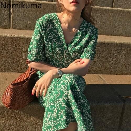 Nomikuma Green Summer Dresses
