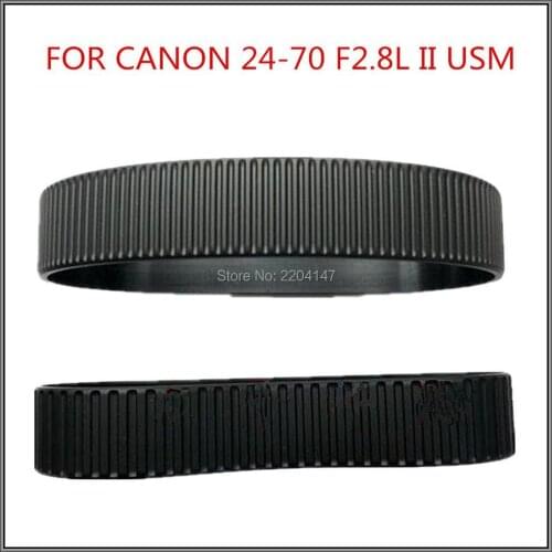 NEW Lens Focus Zoom Grip Rubber Ring For Canon EF 24-70 mm 24-70mm f/2.8L USM Repair Part (Gen 2)