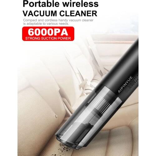 New 70W Car Vacuum Cleaner Absorbing Pressure 5000pa Car Vacuum Cordless Small Mini Handheld Car Vacuum Cleaner For Vehicles