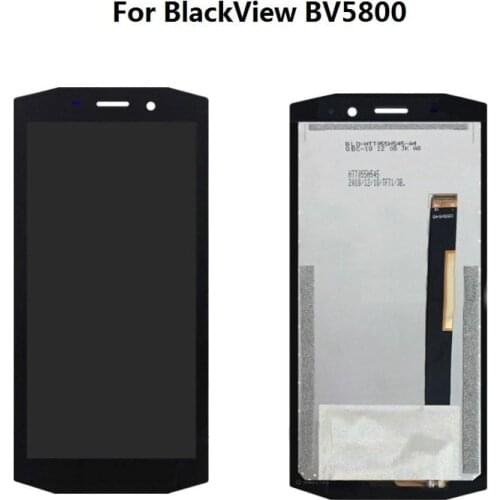 OEM Original For Blackview BV5800 LCD Screen and Digitizer Touch Screen Assembly Black