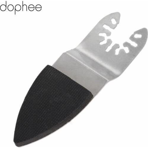 Dophee Oscillating Multitool Oscillating Finger Sanding Pad Saw Blade for Fein Dremel Multimaster Renovator Power Tool 81.5*7mm