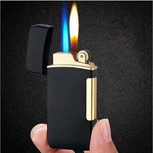 Convert Flame Turbo Jet Lighter Butane gas Torch Windproof Metal Lighters Cigarette Accessories Gas Petrol Lighter