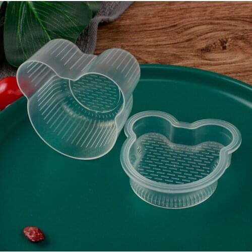 Transparent Practical Kitchen Bento Decorating Sushi Onigiri Mold Food Press Triangular Form Rice Ball Maker Accessories