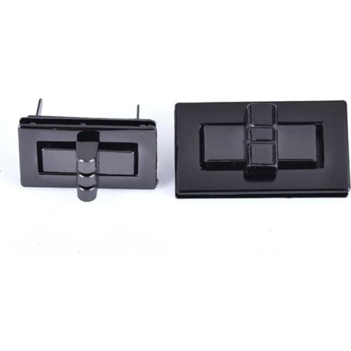 Rectangle hardware accessories Metal Clasp Turn Lock Twist Lock DIY Handbag Bag Purse Hardware Closure Bag Parts Accessories