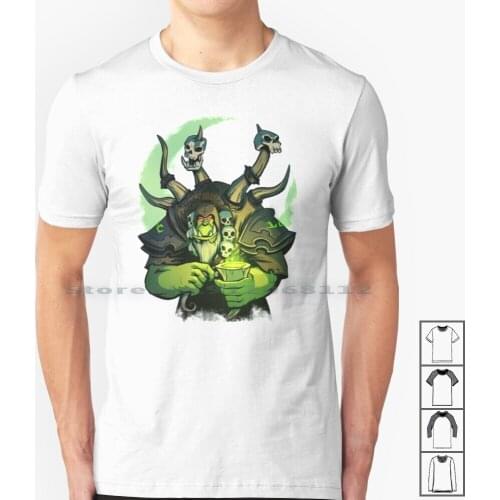 Choose : Slave Or Conqueror T Shirt 100% Cotton World Of Warlords Of Draenor Guldan Orc Wow Warlock Burning Legion Video Game