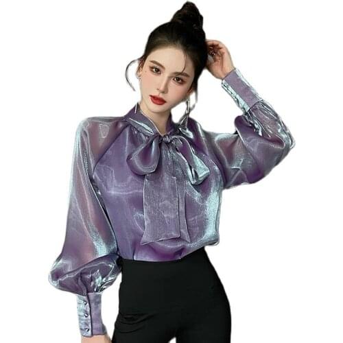 WISHER&TONG Blouses With Bow