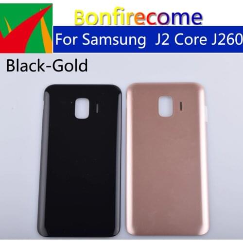 10Pcs\lot Original quality For Samsung Galaxy J2 Core J260 J260G J260SM J260F Housing Back Battery Cover Case Rear Door Chassis