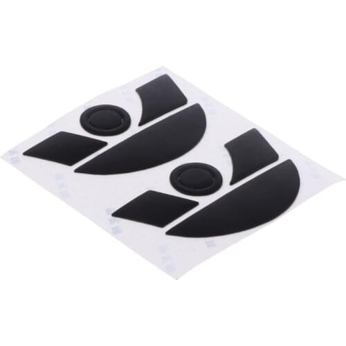 2 Sets 0.6mm Mouse Skates Mouse Stickers Pad for Razer Naga 2014 Mouse H8WA