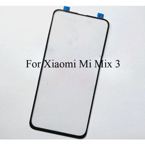 2PCS A+Quality For Xiaomi mi mix 3 TouchScreen Mix3 Digitizer Touch Screen Glass panel Without Flex Cable For Xiaomi mi mix 3