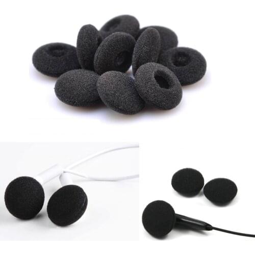 10 Pairs of Foam Ear Pads Cushion Earpads Sponge Pillow Earmuff Cover Cups for Sennheiser MX170 MX 170 Earphones Headphones