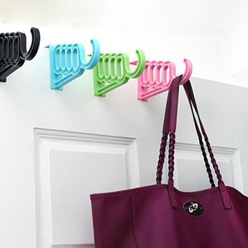 Home Wall Hanging Hook Rack Over Door Hat Clothes Holder Hanger Bathroom Bedroom Kitchen Wall Hook Hanger Shelf Wardrobe