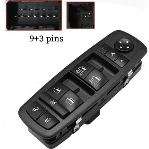 Front Left Power Window Master Switch OEM 68110867AB/641-02716L/68298867AA for Cchrysler Town Ddodge Grand Ram Caravan 1500 2500