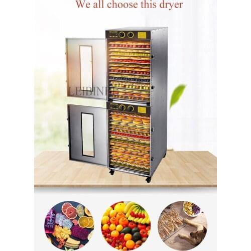 Commercial 32 Layers Dehydrator for Fruits and Vegetables Food Drying Machine Dryer Food Dehydration Equipment