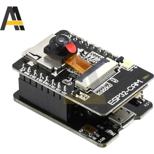 ESP32-CAM-MB ESP32 Serial to WiFi ESP32 CAM MICRO USB Development Board CH340 CH340G 5V Bluetooth-compatible +OV2640 Camera