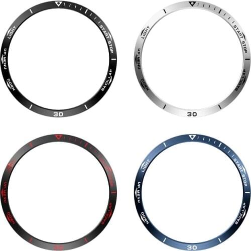 Fashion Metal Bezel Ring For Garmin Fenix 5 Stainless Steel Bezel Ring Adhesive Cover Styling Simple To Install Watch Case Cover