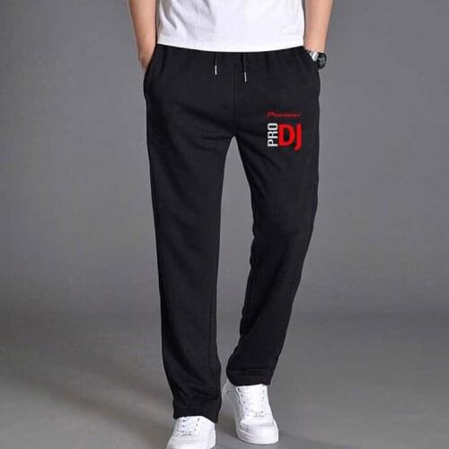 New Fashion Tracksuit Pioneer DJ PRO Letter Printed Mens Casual Pants Cotton Slim fit Sweatpants Mens Joggers Pants Harem pants