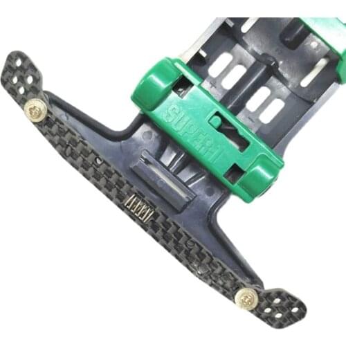 3mm Carbon Fiber Front Part S1 S2 AR SXX TZ-X Spring Faucet No Need Cut Chassis Reinforcing Stay Self Made Tamiya Mini 4WD