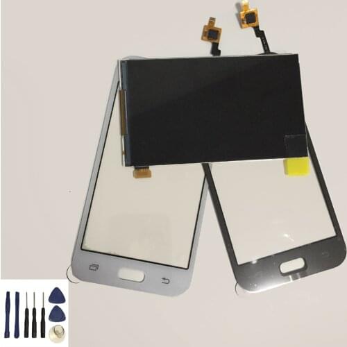 For Samsung Galaxy J1 J100F J100H J100 SM-J100 Duos Touch Screen Panel Digitizer + LCD Display Monitor Panel Module + Free Tools