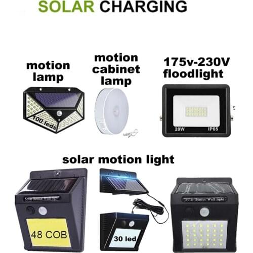 LED Solar Light Outdoor Solar Lamp PIR Motion Sensor Solar Panel Night Security Wall Light Garden Yard Path Waterproof indoor ho