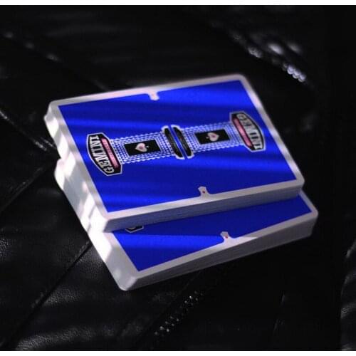 Gemini Casino Dark Blue Playing Cards Deck Brand New Sealed Magic Props