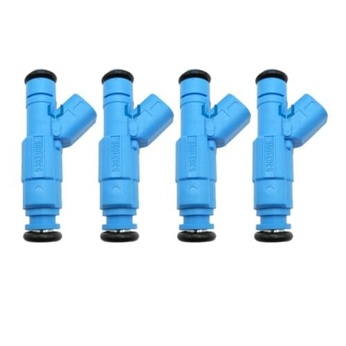4 Pcs New 0280155972 Fuel Injectors Fit For JEEP LIBERTY DOGE RAM 1500 3.7L V6 2002-2003 53031099 Car Accessories