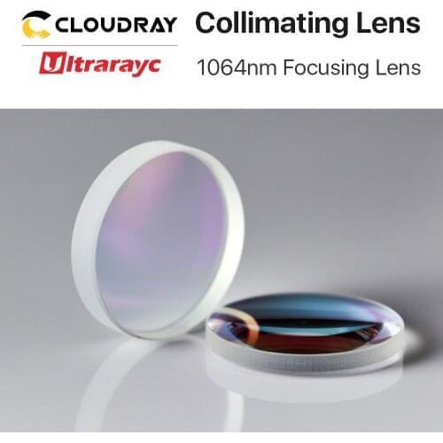 Ultrarayc Focusing & Collimating Lens D50mm Plano-Convex OEM Quartz Fused Silica 1064nm For Precitec Raytools Fiber Laser Head