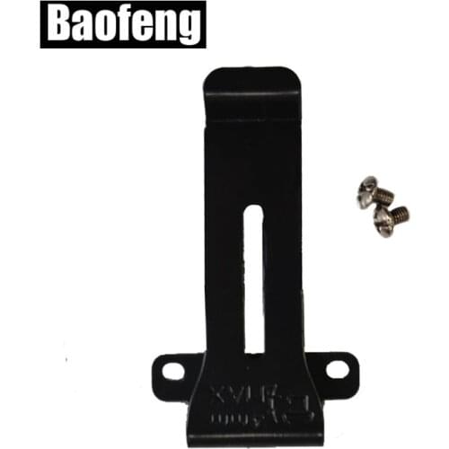 XQF Replacement Belt Clip Clamp Clinch Hook Bracket for Baofeng Two Way Radio BF-666S BF-777S BF-888S UV-5R For Kenwood TK-308