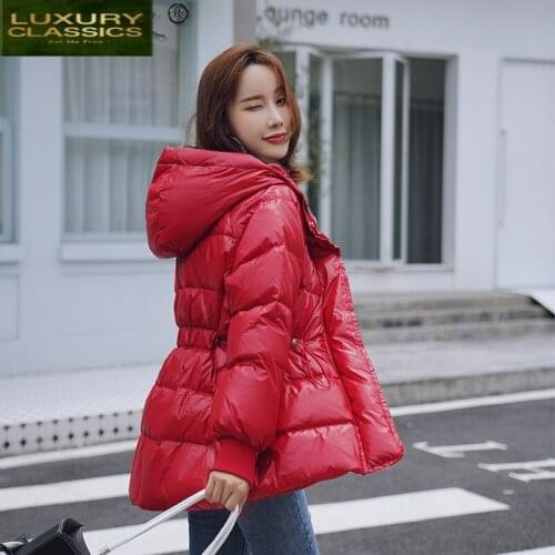 Womens Down Jacket Korean Coat Female Winter Parkas 90% White Duck Down Jackets Hooded Fashion 2021 Mujeres Abrigos 41