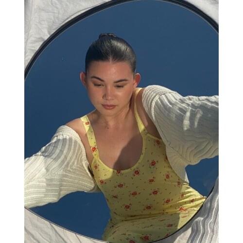 Gaono Floral Print Cottagecore Elegant Sleeveless Maxi Sundress Sexy Backless Women Party Club Tie Front Dress Holiday