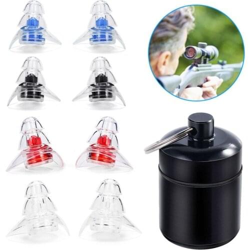 1 Pair Soft Silicone Noise Cancelling Earplugs Anti-noise Earplug For Concerts Sleeping Bar DJ Motor Sports Reusable Ear plugs