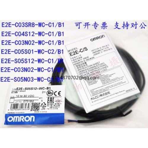 E2E-C04SR8-WC-B1 E2E-C04SR8-WC-C1 Omron Proximity Switch Sensor 100% new and original