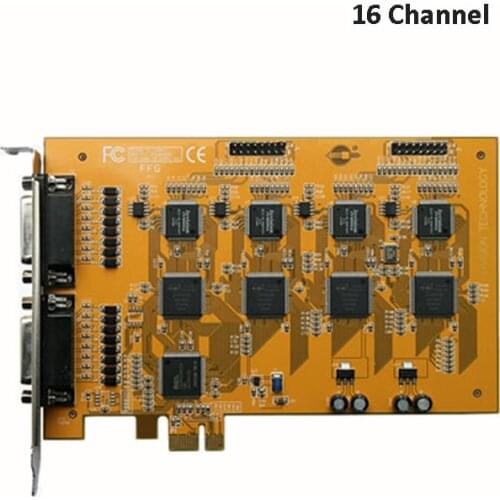 HF HD 16 Channel Video Capture Card DVD DVR VHS Surveillance Monitoring Video Cards For CCTV Camera For Win XP Vista 7 8