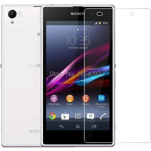 2.5D 0.26mm 9H Safe Tempered Glass For Sony Xperia Z1 Screen Protector Toughened protective film for Sony Z1 L39h C6903 C6906