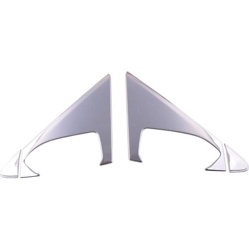 4Pcs/Set Chrome Stainless Steel Car Window Front Triangle Cover Trim Fit For Chevrolet Equinox 2018 2019 2020