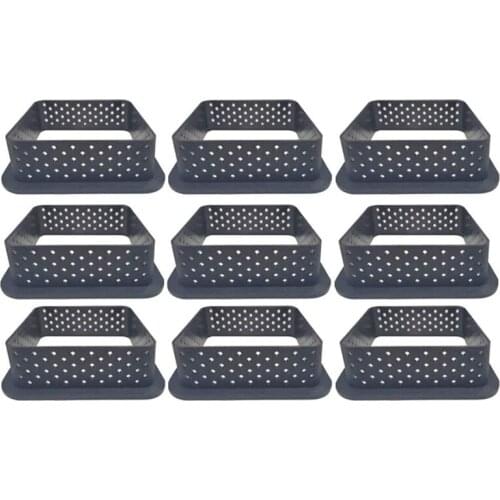 9PCS Cake Mould Cake Ring Mousse Mould Decoration Tool Perforated Baking Knife DIY Baking Appliance Baking Mold