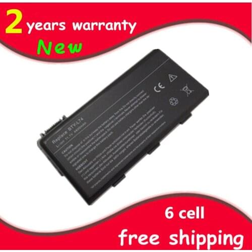 New 6CELLS laptop battery For MSI CR610 CR610X CR620 CR630 CR700 CX600 CX600X CX610 CX620 CX620MX CX620X CX630 CX700 GE700