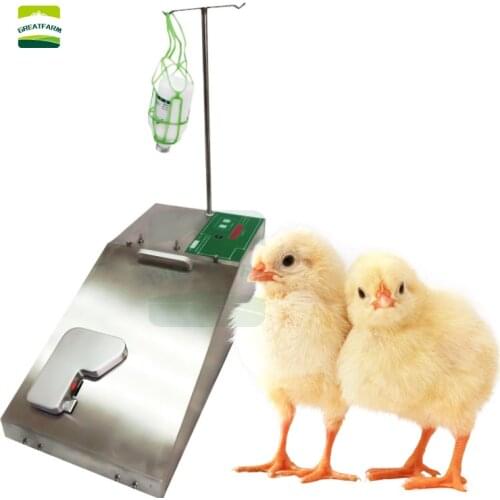 Chick/Duck/Goose Automatic Vaccine Continuous Syringe machine incubation poultry Hatchery Automatic Counte device chicken farm
