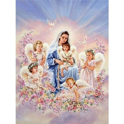 GATYZTORY Painting By Numbers Goddess Angel Girl Pictures By Number Figure Kits Handpainted Paintings Art Drawing On Canvas Gift