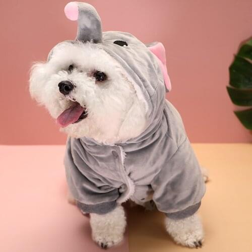 Classic Warm Dog Clothes Puppy Pet Cat Clothes Coat Winter Fashion Soft For Small Dogs Chihuahua