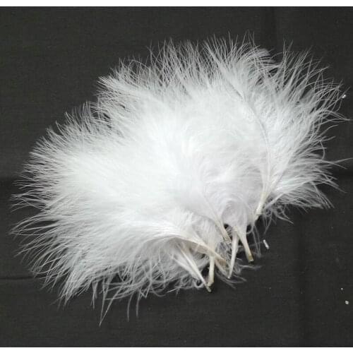100pcs/lot 8-10cm beautiful natural turkey feathers for DIY clothes decoration boa ostrich feathers