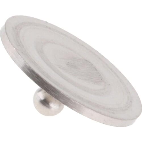 Boat Yacht Canvas Snap Fastener Button, 3/8 inch Diameter, Silver, Marine Grade