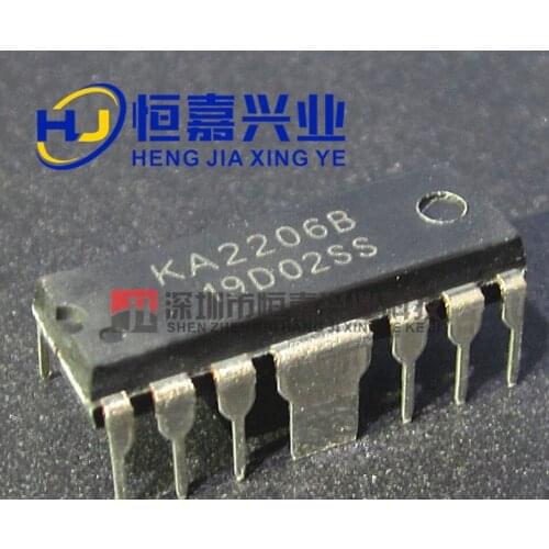 Xinyuan 10PCS/lot KA2206 DIP12 KA2206B DIP new and original IC in stock