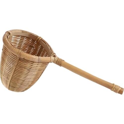Nature Bamboo Tea Strainer Filter Colander Infuser Handmade Weave Crafts Novelty Tea Tool Kung Fu Tea Gadgets Gift