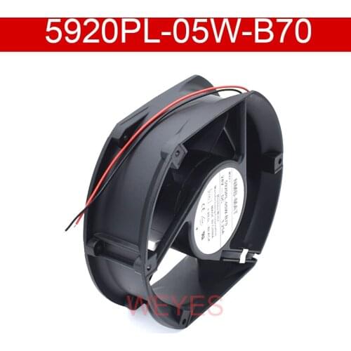 Original 5920PL-05W-B70 E00 DC 24V 1.25A 172x150x51mm 2-wire Server Cooler Fan