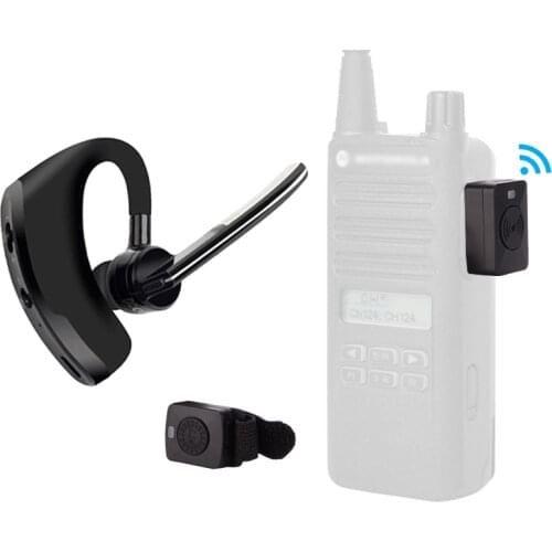 Walkie Talkie Wireless Headset M Type Two Way Radio BT Headphone Hotel Earphone Tourism Earpiece For Motorola HYT ABELL